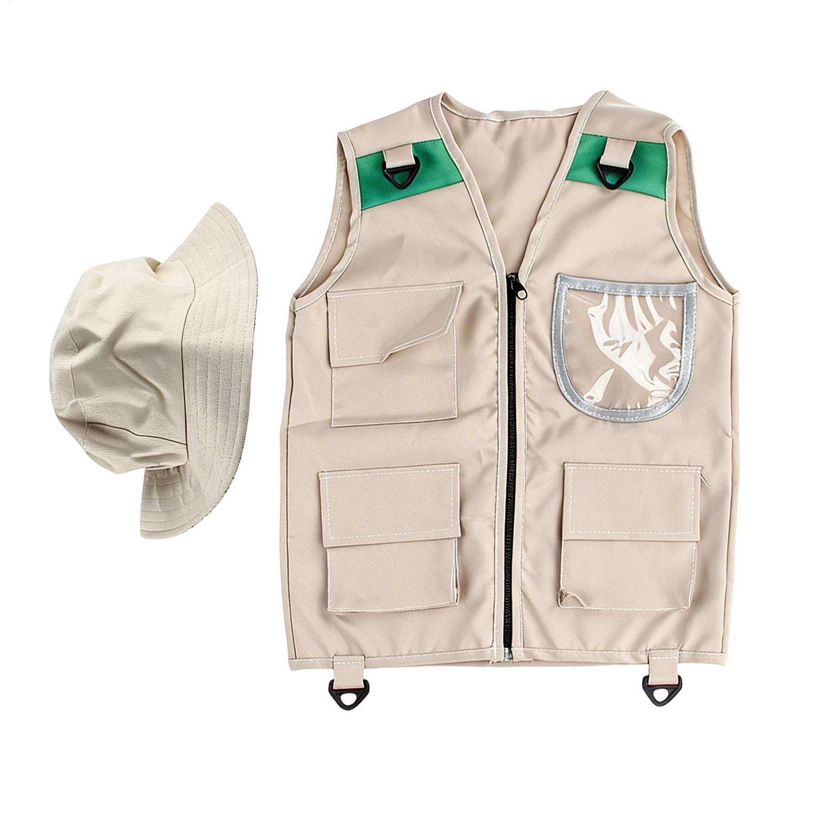 Fishing Equipment Logos - Chaleco de aventura para niños, chaleco