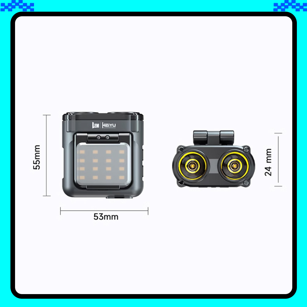 Fishing Headlamp - LEM Owl Pro potente LED/COB faro