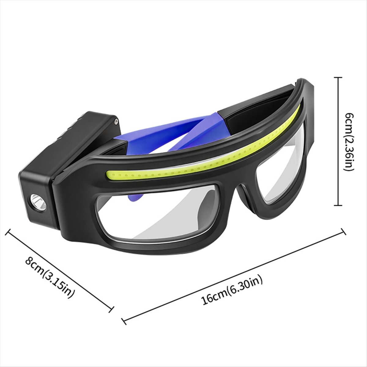 Fishing Headlamp - Lámpara de Gafas Multifunción AA19 XTE