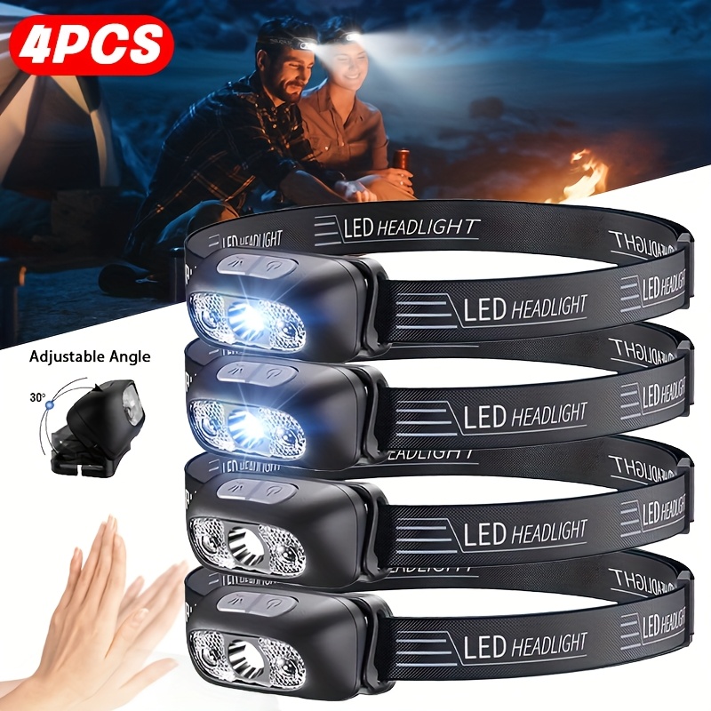 Fishing Headlamp - Potente Linterna Frontal LED con Sensor