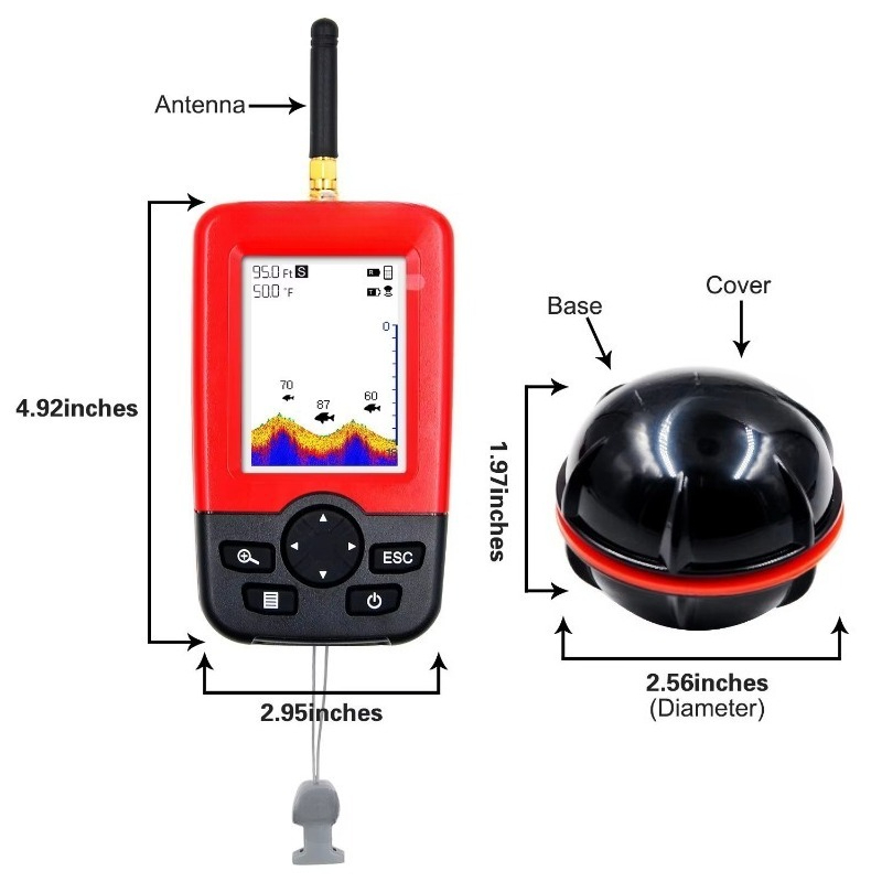 Nuevo Buscador de Peces con De - Fishing Equipment Manufacturers reseña y precio