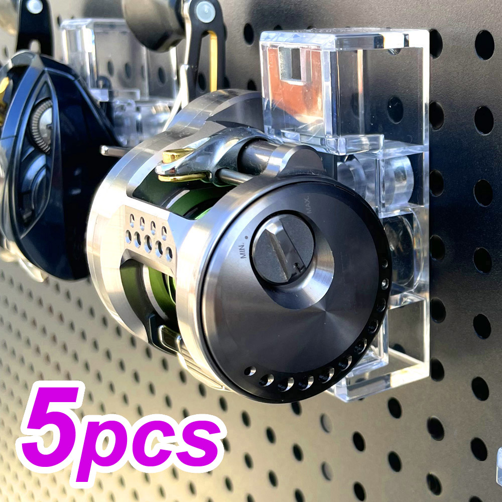 5 unidades de soporte de pared - Fishing Equipment Hanger reseña y precio