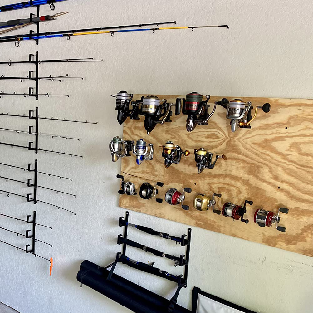 5 unidades de soporte de pared - Fishing Equipment Hanger reseña y precio