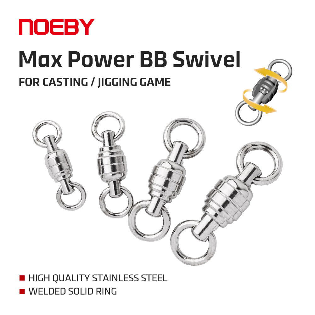 NOEBY Max Power BB Anillo sóli - Fishing Equipment Tackle reseña y precio