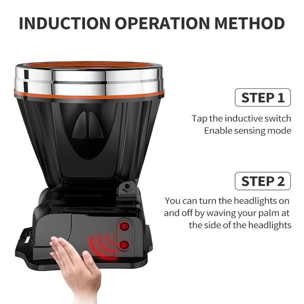 Linterna Frontal con Sensor In - Fishing Headlamp reseña y precio
