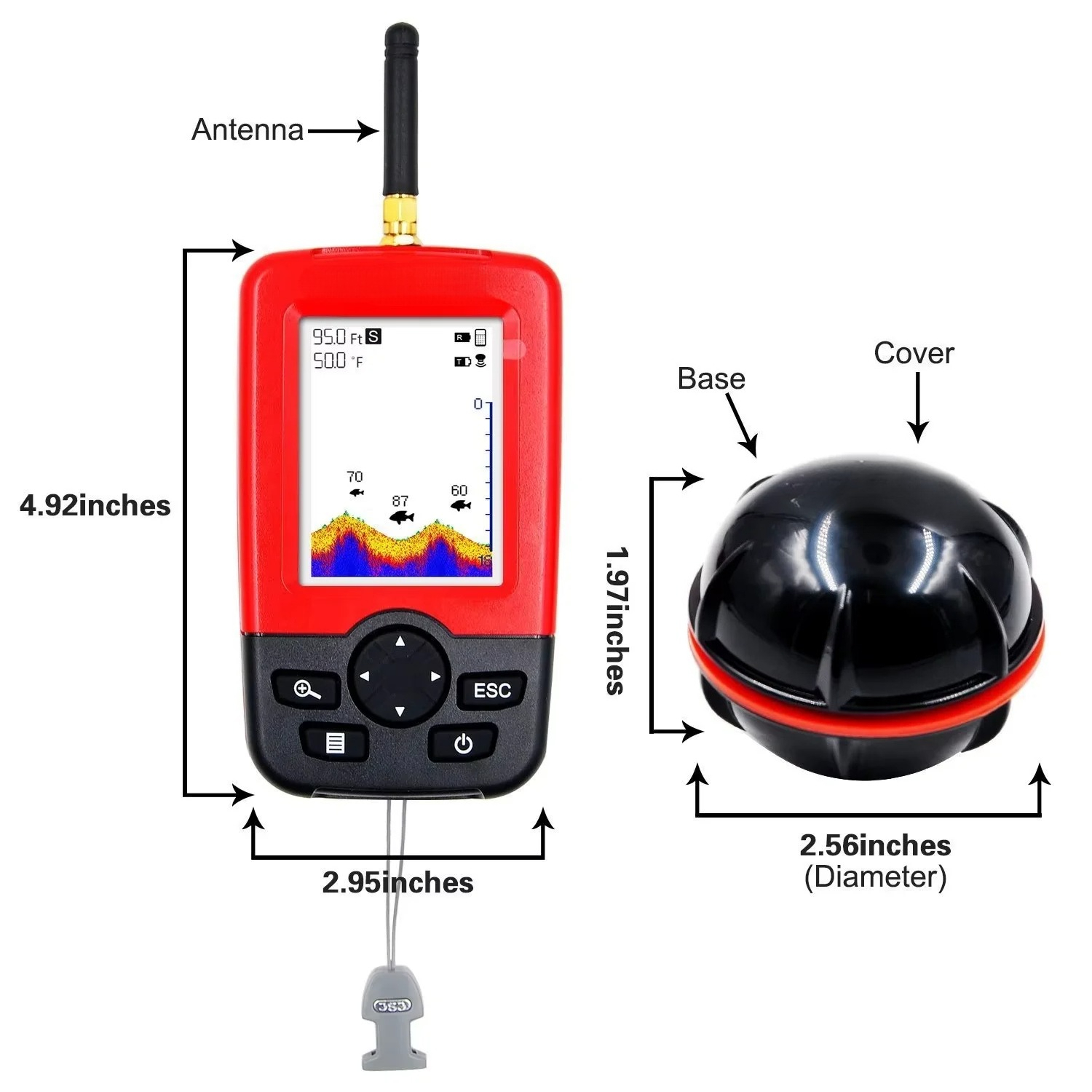 Nuevo Buscador de Peces con De - Fishing Equipment Manufacturers reseña y precio