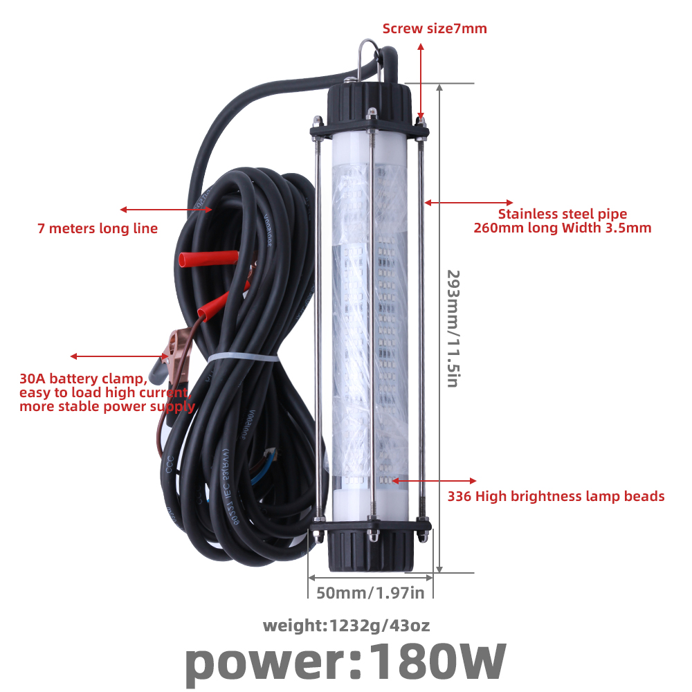 1 unidad de luz de pesca subma - Fishing Equipment Tackle reseña y precio