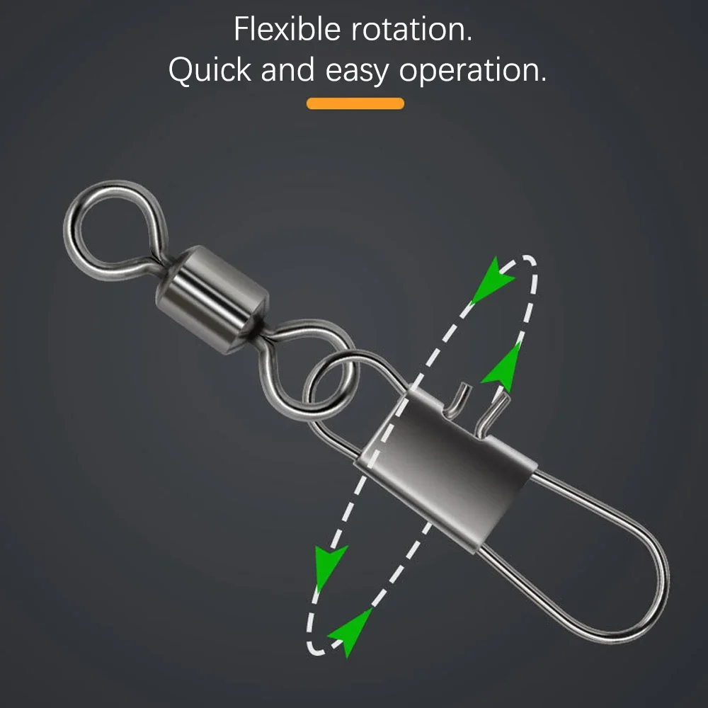DNDYUJU 50 Uds conector de pes - Fishing Equipment Tackle reseña y precio