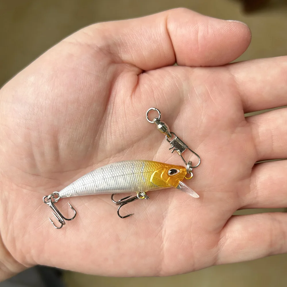 DNDYUJU 50 piezas de giratorio - Fishing Equipment Tackle reseña y precio