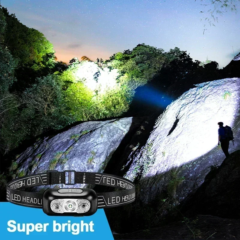 Potente Linterna Frontal LED c - Fishing Headlamp reseña y precio